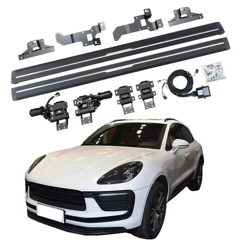 

Электрические боковые ступеньки, автоматическая электрическая подножка из алюминиевого сплава для Macan 2015-2025