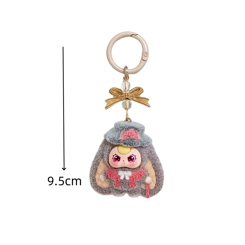 1 قطعة إكسسوارات مجوهرات كرتونية حقيبة سلسلة مفاتيح من الحبوب MOE ملحقات معلقة لعب المد