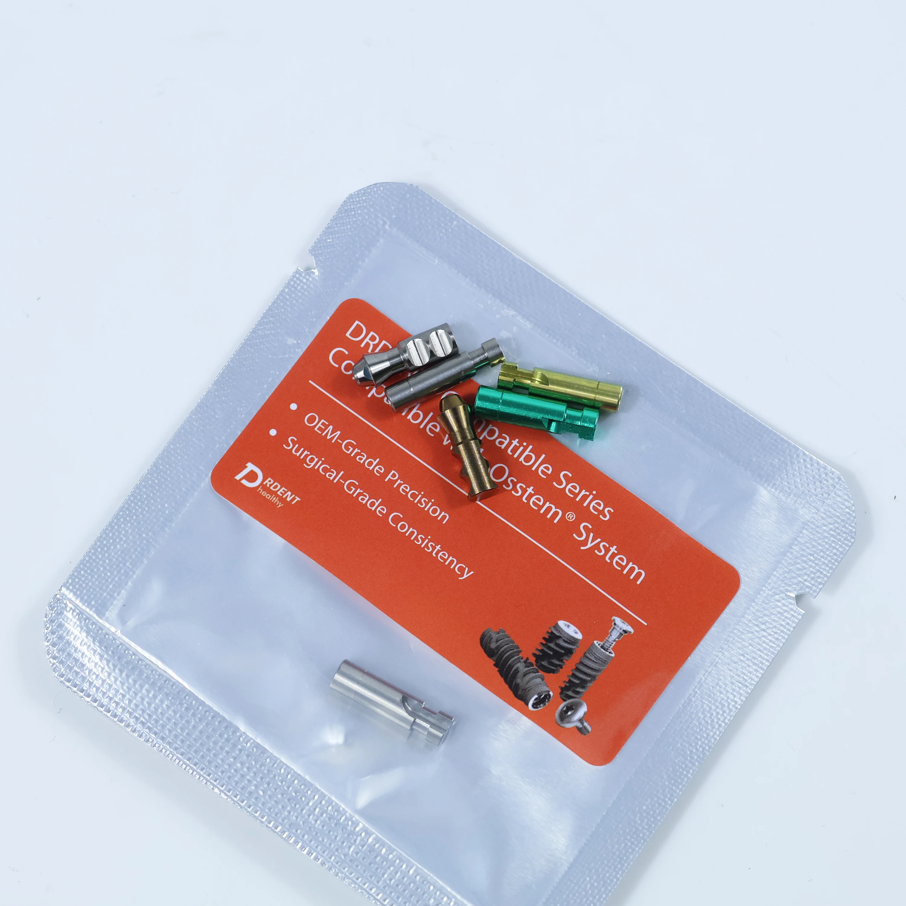 ITI Straumann Dentium Osstem ملحقات زراعة الأسنان مفك مسامير مفتوحة مغلقة صينية التناظرية RC NC كاب