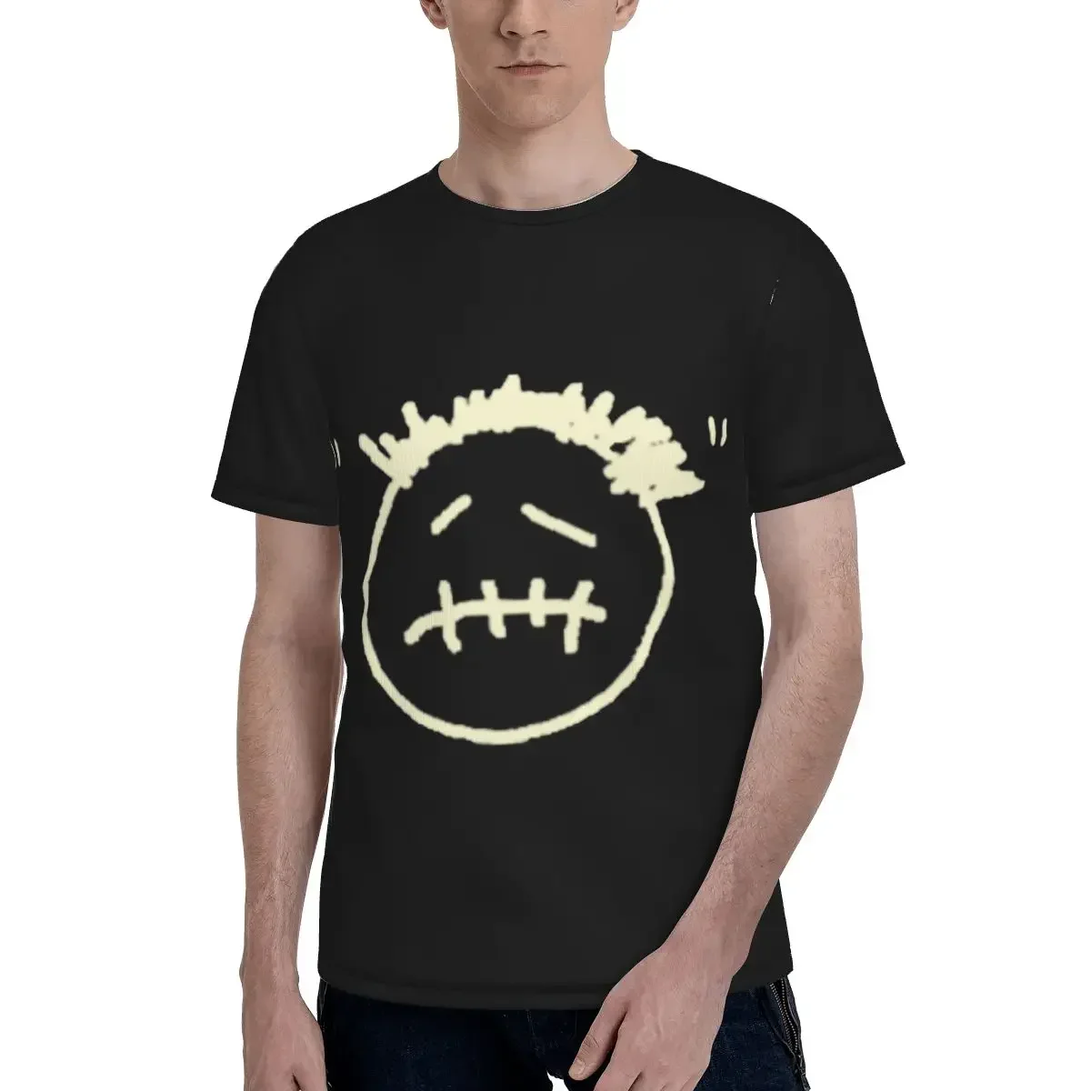 Cactus Jack Logo T-Shirt for Men polyester T Shirts Men's Short Sleeve O-Neck Summer Clothes Tops