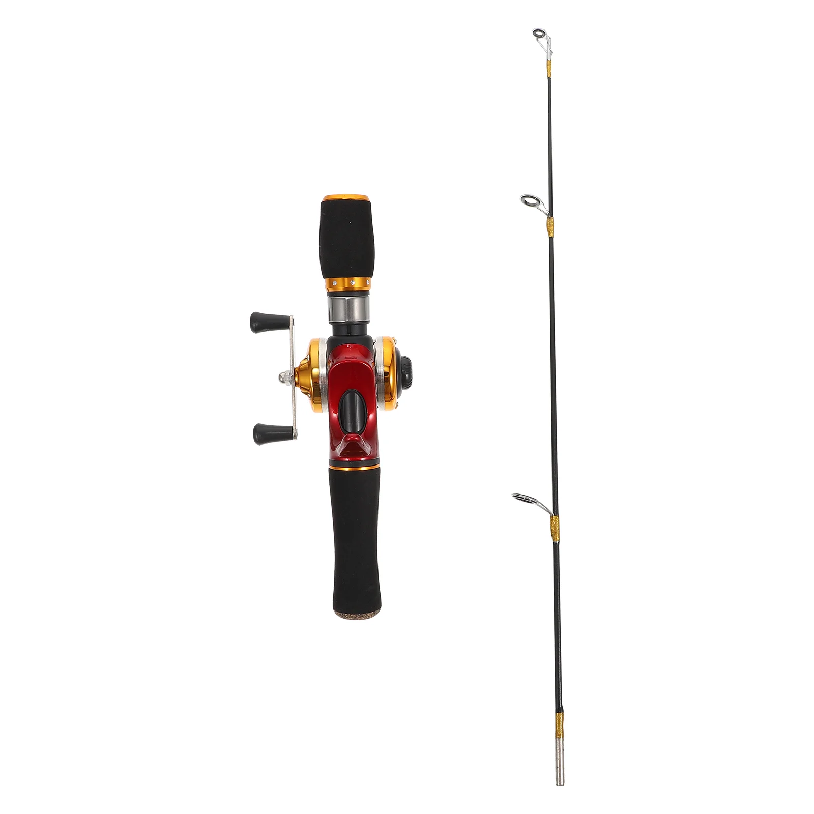 Ice Fishing Rod Inshore Tackle Winter Rods Shrimp Pole Outdoor Gear Supply Portable Tool Solid