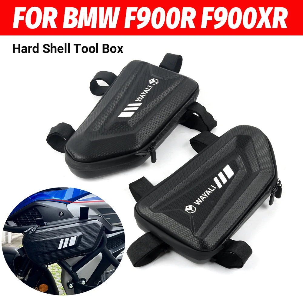 

2024 For BMW F900R F900XR F900 XR R 900 R XR Motorcycle Accessories Waterproof Side Bag Hard Shell Package Tool Bag Storage Bags