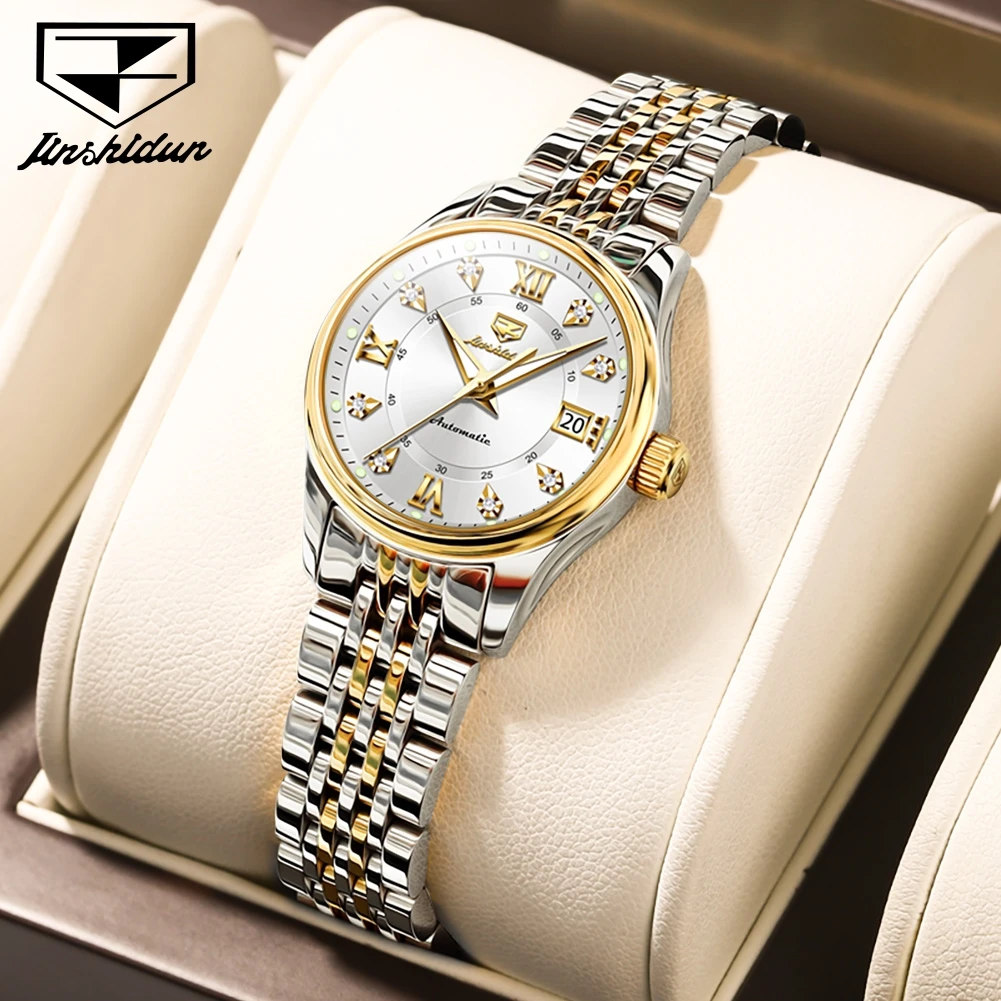 JSDUN New Trend Watch for Women Original Fashion Lady Wrist Watch Best Selling Elegant Luxury Women Automatic Mechanical Watches