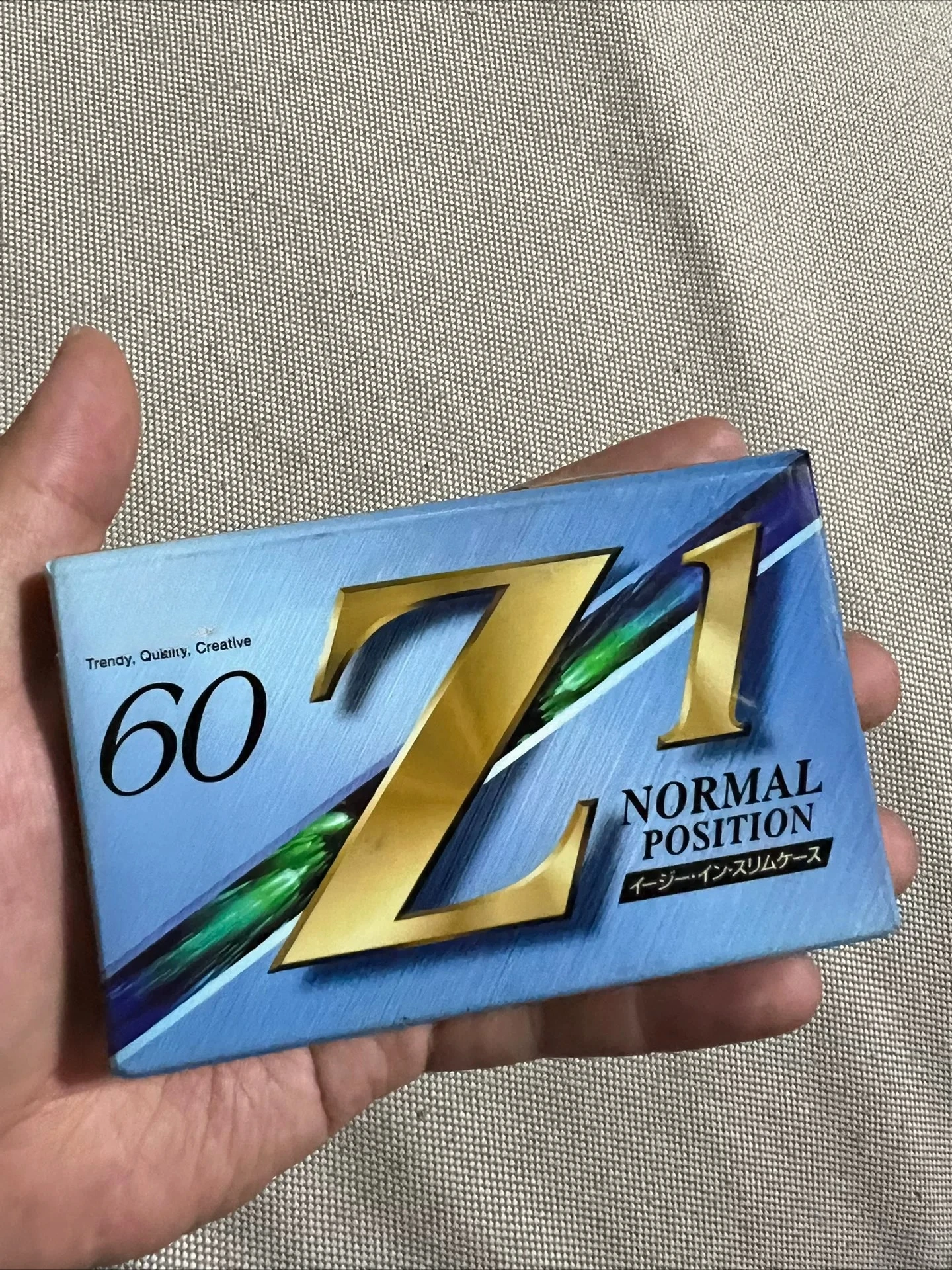New and unopened blank tape for AXIA Z1