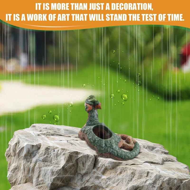 BAAG-أواني نباتات رائعة للحيوانات أواني نباتات عصارية تمثال حديقة هدايا من الراتنج لمحبي الطبيعة