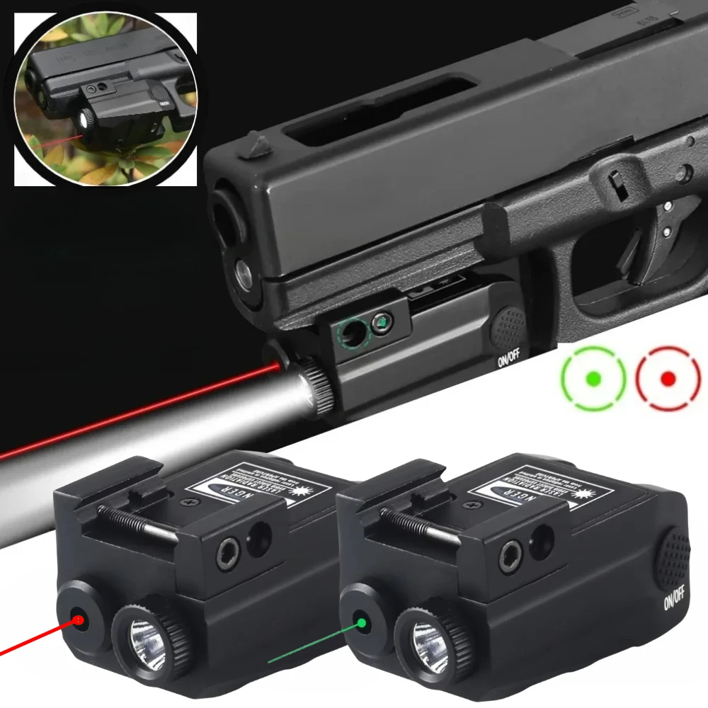 

Airsoft Pistol Light Tactical LED Flashlight Quick Release Rifle Weapon Gun Light Glock 17 18C 19 22 20mm Rail Hunting