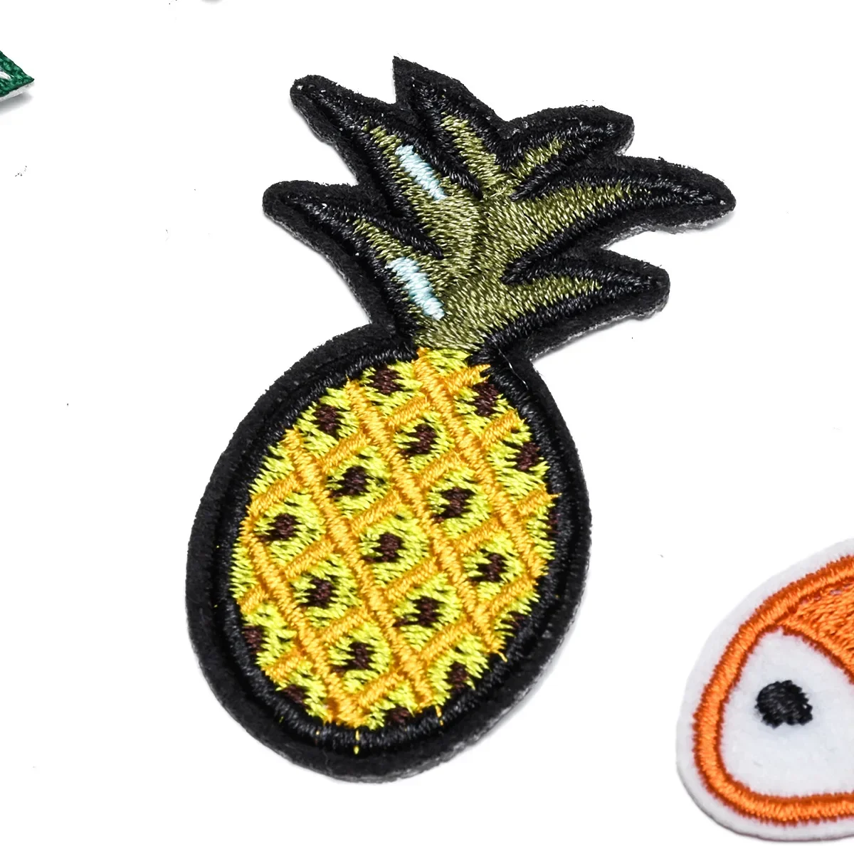 Patch Brodé à Repasser pour Vêtements d'Enfant, Mignon, à la Mode, Fait à la Main, Pâte à Gril, Document, Petit Poisson, Petit Motif de Pluie, 5 Pièces