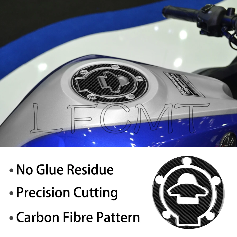 Apto para yamaha YZF-R3 yzfr r15 r25 YZF-R125 MT-03 MT-15 MT-25 M-slaz150 almofada do tanque de combustível da motocicleta tampa gás protetor adesivo decalque