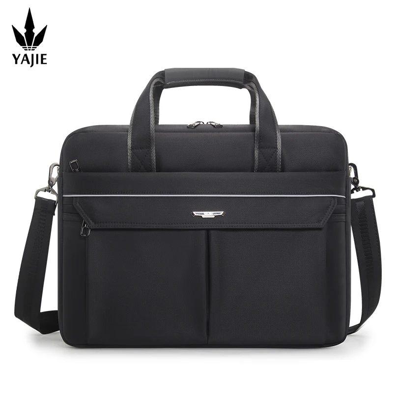 

Large Briefcases For Men Canvas Tote Bag 15.6 Inch Laptop Case Waterproof Work Bags Business Mens Shoulder Bag Office Messenger