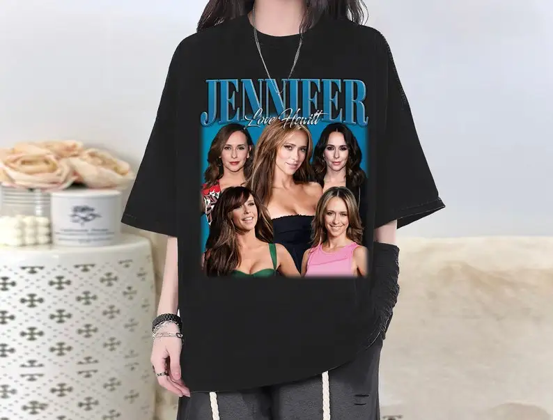 Jennifer Love Hewitt Character T-Shirt, Jennifer Love Hewitt Tee,  Jennifer Love Hewitt Actor