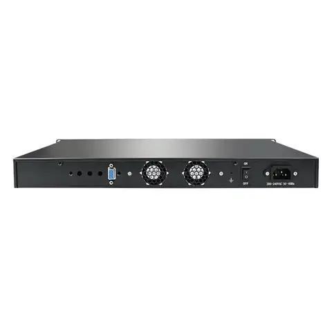 1 HE Rackmount-Netzwerk-Firewall-Gerät B75 LGA1155 I7 3770 I5 3470 I3 3220 mit 6 NICs Soft-Router PfSense OPNsens