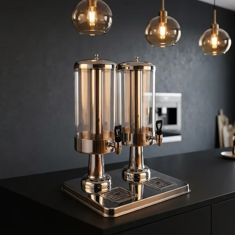Commercial Beverage Dispenser 3 Tank Cold Juice Beer Soda Water Milk Drink Machine for Business Party Bar Restaurant Use