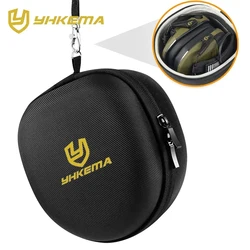 Hard Storage Travel Case for Electronic Shooting Earmuffs Compatible Impact Hearing Protection Shooter Safety Eyewear Glasses