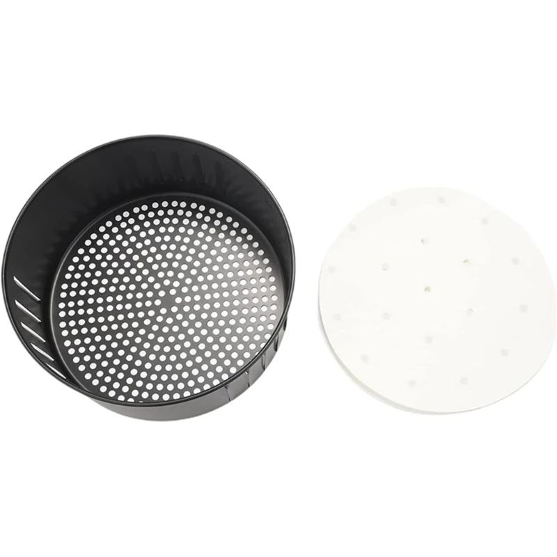 Baking Liners Metal Material Removable Inner Basket Suitable for Air Fryers Dropshipping