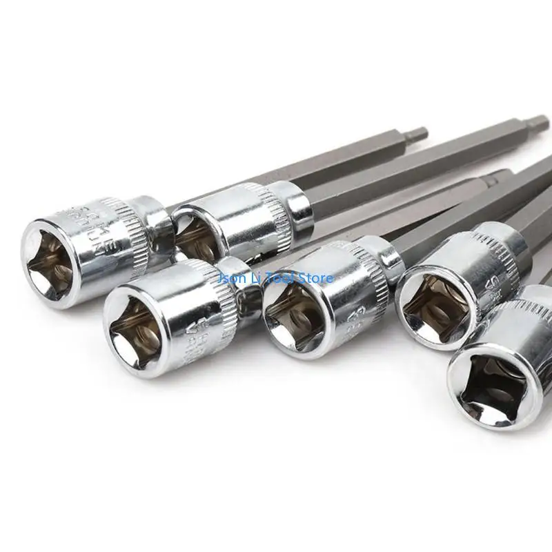 Conduzca Y08D 3/8 ”para zócalo bits estrella Torx adicional para juego bits acero para set Torx