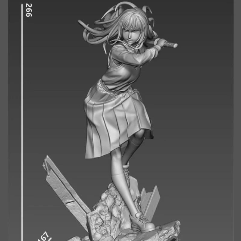 23cm-game-character-5674-mitaka-3d-print-model-kit-unassembled-unpainted-custom-jigsaw-puzzle-gk-figure