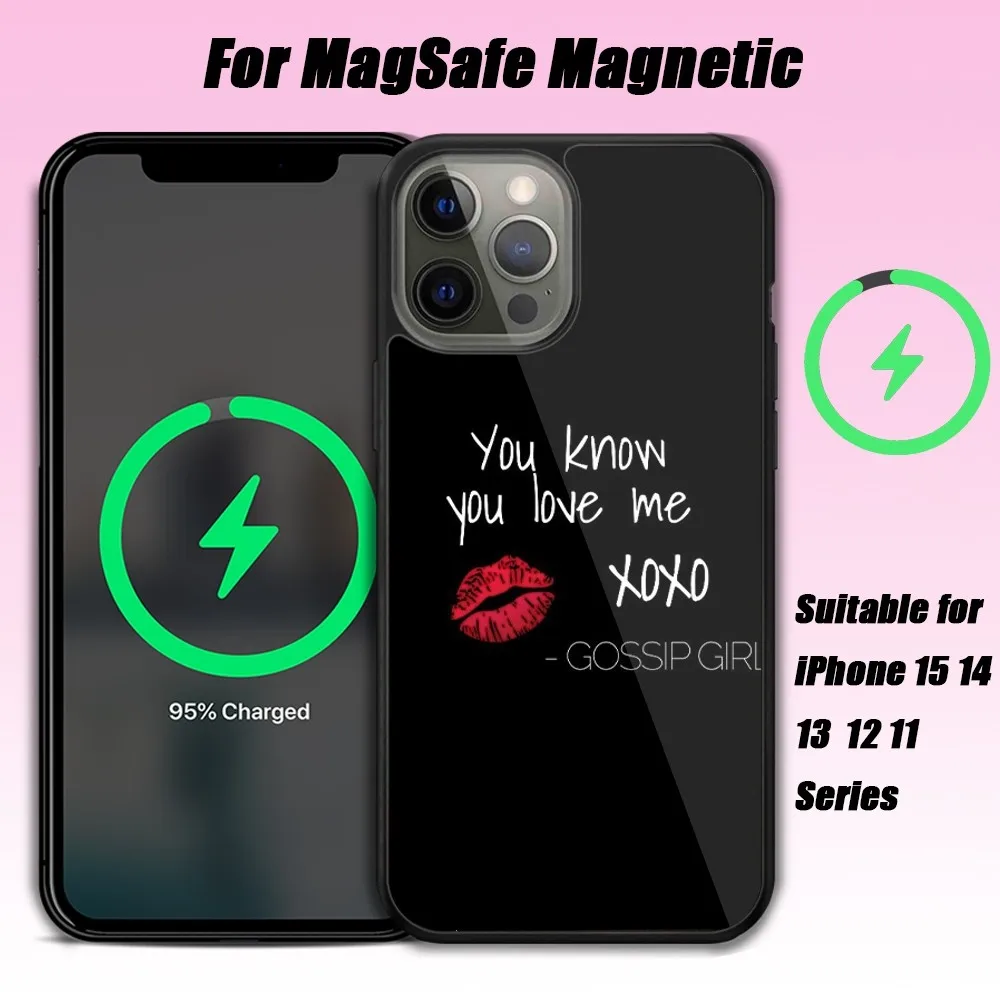 G-Gossips-TV-G-Girl Phone Case For iPhone 15 14 13 12 11 Pro Max Plus Phone Magnetic for Macsafe Cases Cover