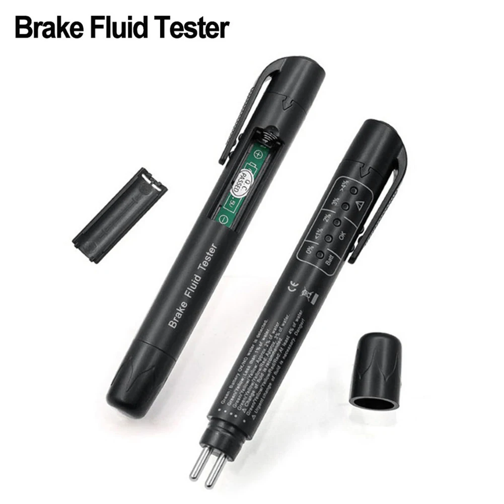 Electronic Brake Fluid Tester Pen Universal Brake Fluid Testing Tool Oil Moisture Meters Car Oil Quality Testing Pen Tool AllCar