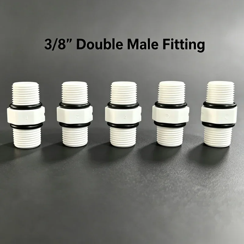 5PCS BSPT Reverse Osmosis Water Pipe Fittings 1/4