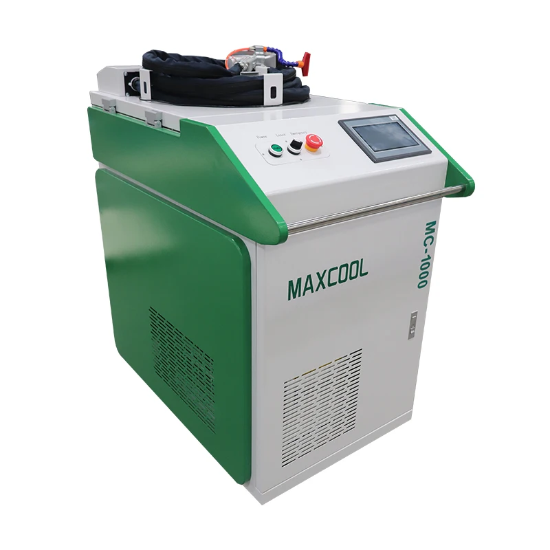 

Maxcool Raycus Max JPT Handheld Portable Stainless Carbon steel Aluminum Continoues Laser Rust Remover Laser Cleaning Machine