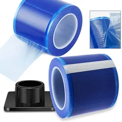 Tattoo Barrier Film 1200 Sheets Blue Tattoo Surface Film Roll Tape Disposable Protective PE Dental Bandage Tattoo Accessories