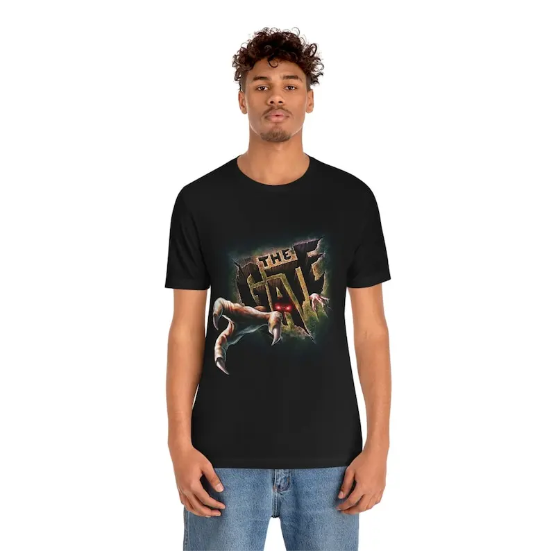 

The Gate Movie T-Shirt Black Short Sleeve Tee