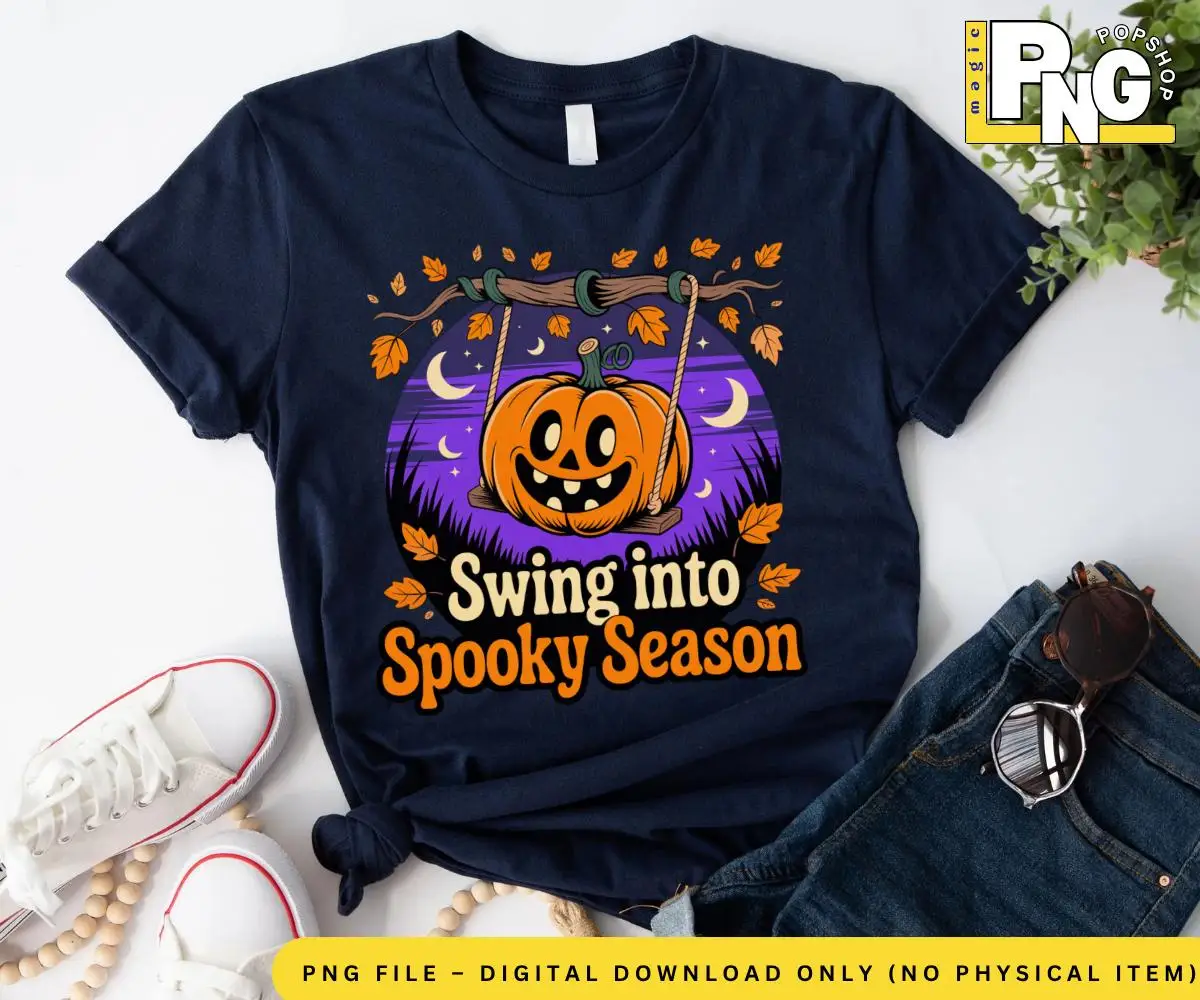 Koszulka Halloween SpookySeason z dynią Halloween Spooky Pumpkn Koszulka Halloween dla mężczyzn i kobiet Świąteczna koszulka Halloween Prezent dla niej