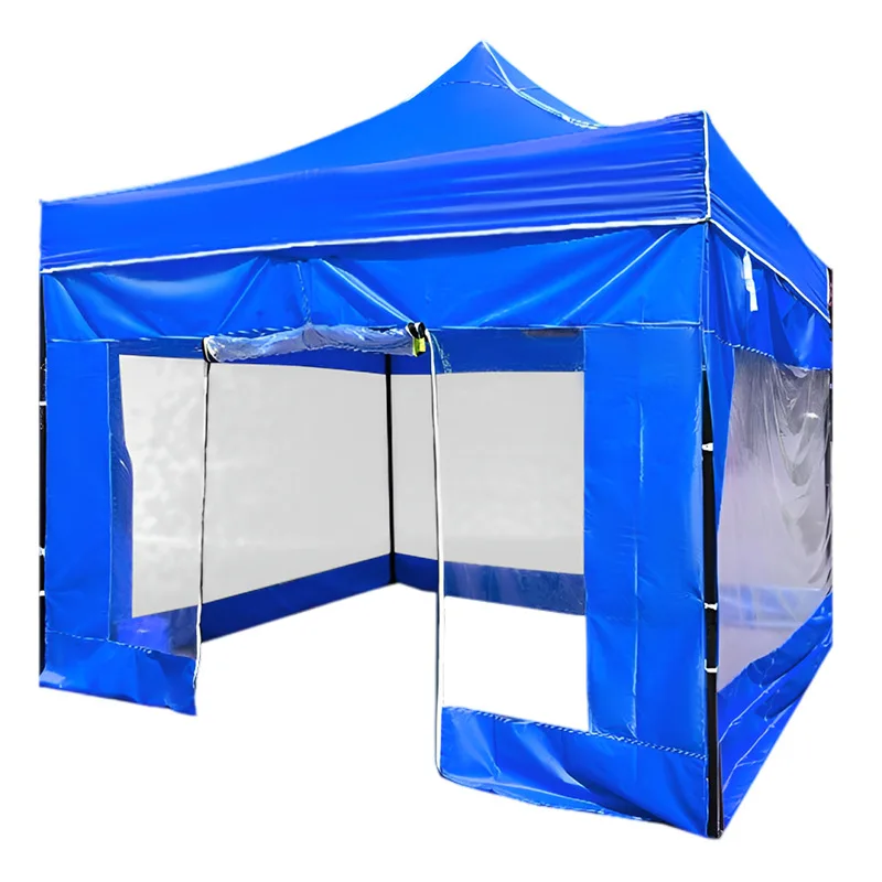 

Four-corner tent thickened cloth, outdoor activities stall umbrella windshield awning