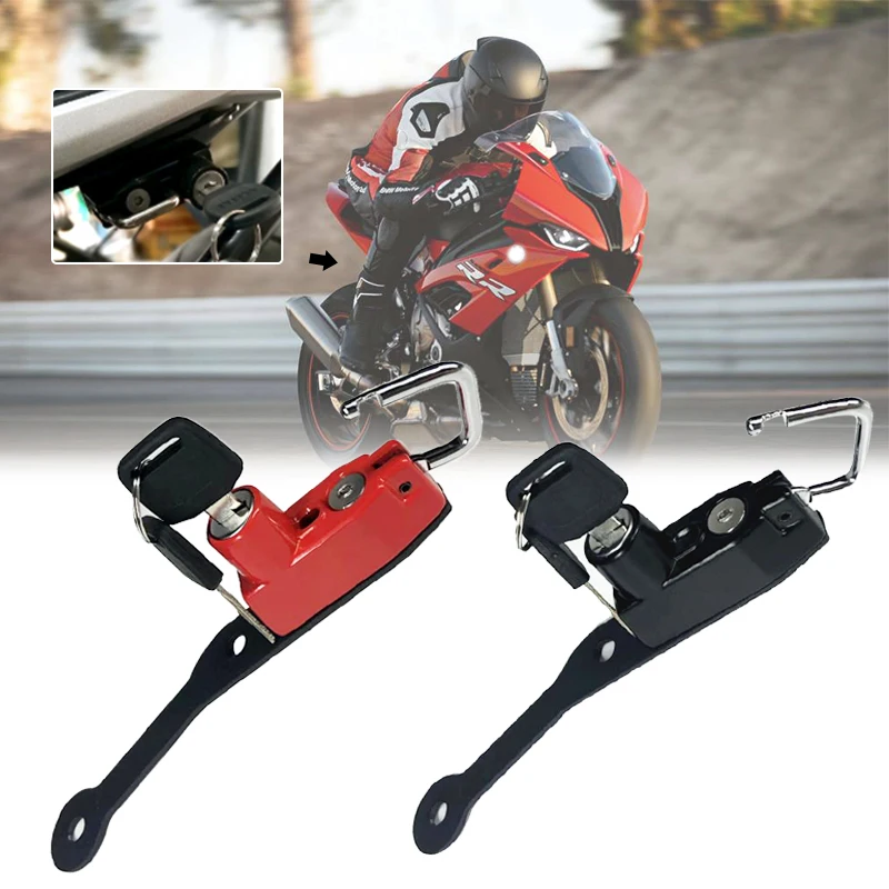 Motorcycle Helmet Lock Anti-Theft Helmet Security Lock / Password lock For BMW S1000R S1000RR S1000 RR HP4 S 1000RR 2009-2018