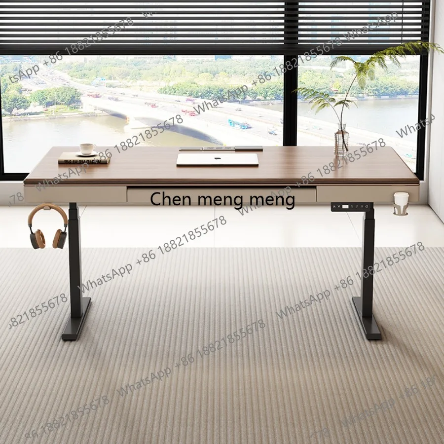 

Elegant Minimalist Office Desks Wood Reinforced Office Desks High-end Modern Luxury Office Furniture Scrivanie Per Ufficio