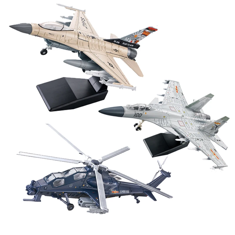 1/72 Scale B-2 Fighter Jet Toy for Kids Educational Military Aircraft Building Block Army Airplanes Toy Model