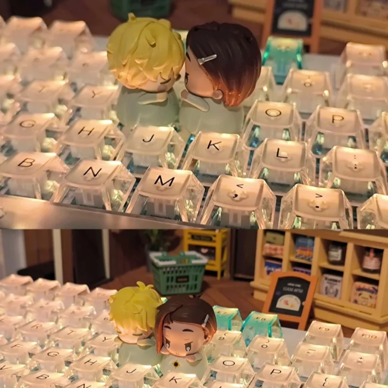 Alien Stage Free Stage Series Mechanical Keycaps Blind Boxes Desktop Ornaments Trendy Toys Girls Holiday Gifts Anime Peripherals