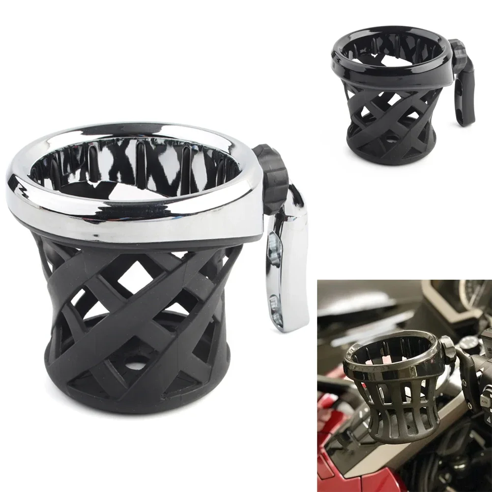 Motorcycle Accessories For BMW R18 All Years Cup Holder Universal Support Cup Holder Drink W/ Mesh Basket Mount