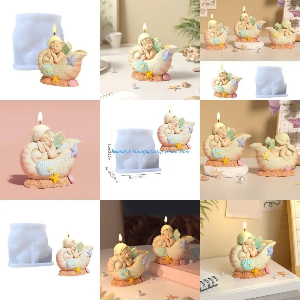 

E56A Creative DIY Silicone Molds With Oceanic Shapes Perfect For Home Decors Car Accessories And Holiday Gifts