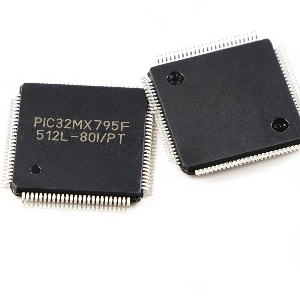 PIC32MX795F512L-80I/PT PIC24FJ256GA110-I/PT 24FJ128GA010-I/PT 33FJ256GP710A-I/PF 24FJ1024GB610-I/PT 24FJ1024GA610-I/PT TQFP-100