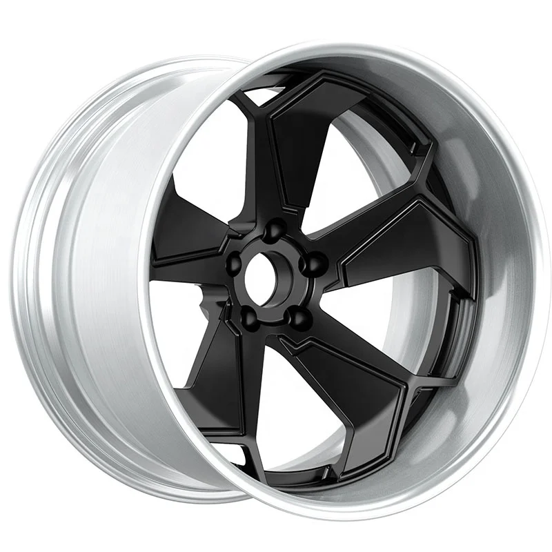 

2 Pieces Wheel 20 22 24 Inch 6061-T6 Aluminum Forged Car Wheels Polished Lip Forged Alloy Rims