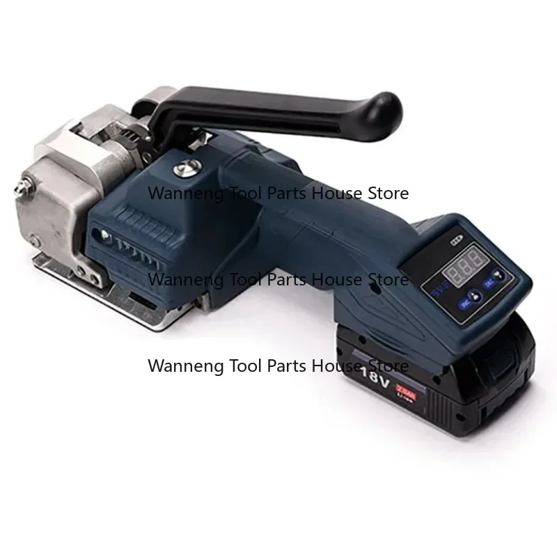 Electric Strapping Machine 13-16mm PP PET Strap Packing Machine Tension 3500N Digital Display Portable Wrapping Tool