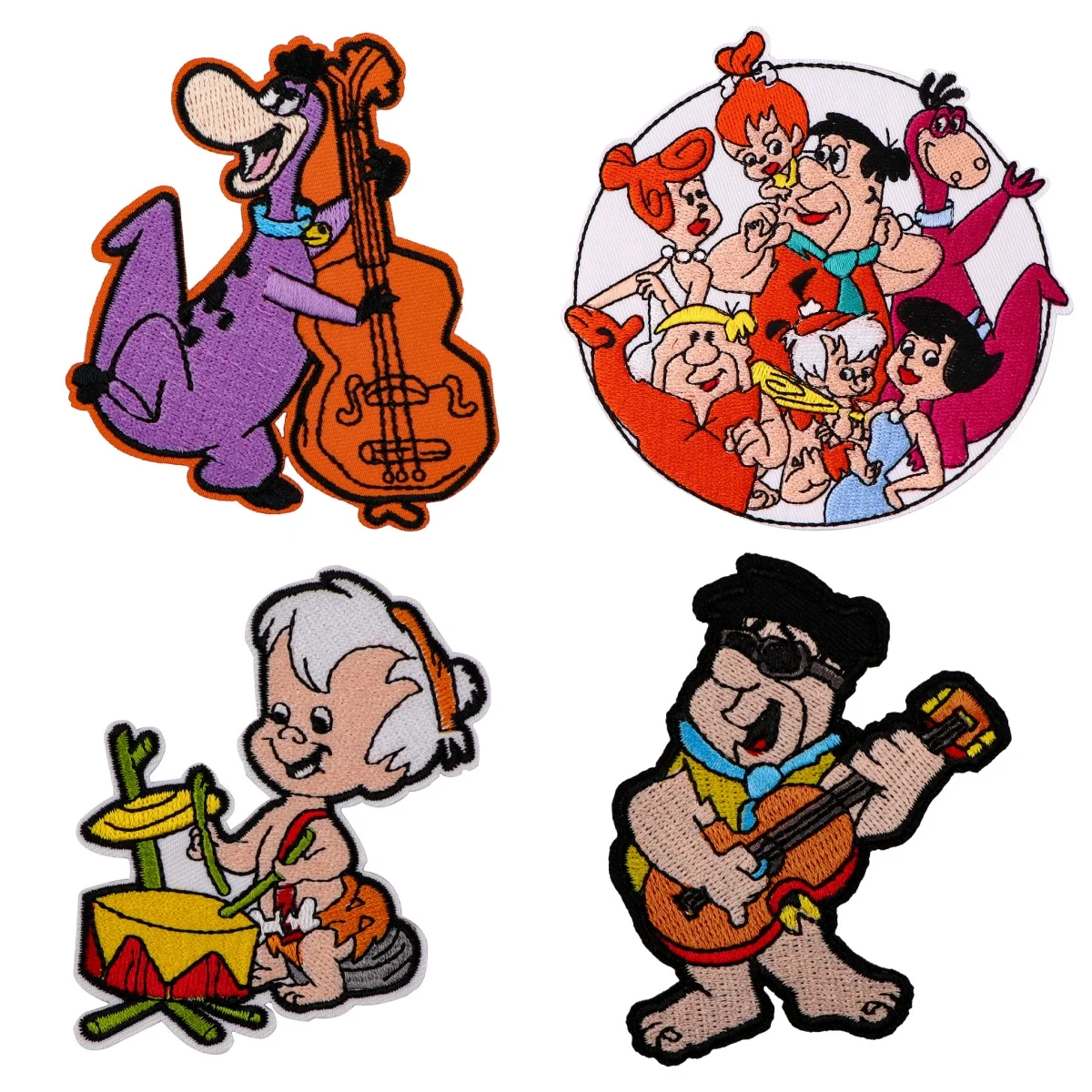 

Забавная семейная анимационная нашивка с вышивкой, утюг на заплатках для одежды, термоклеевые нашивки для курток, шитье, сделай сам, наклейки, подарки