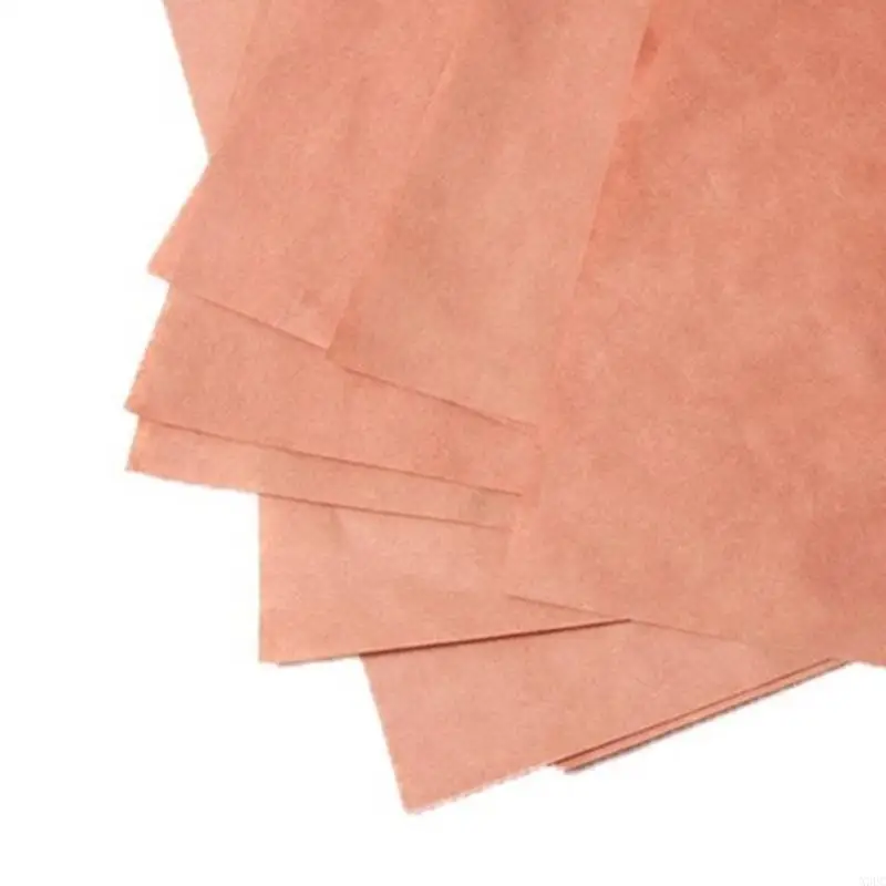 Pack of 50 Multifunctional Parchment Paper Square Sheet for Serperate Package X3UC