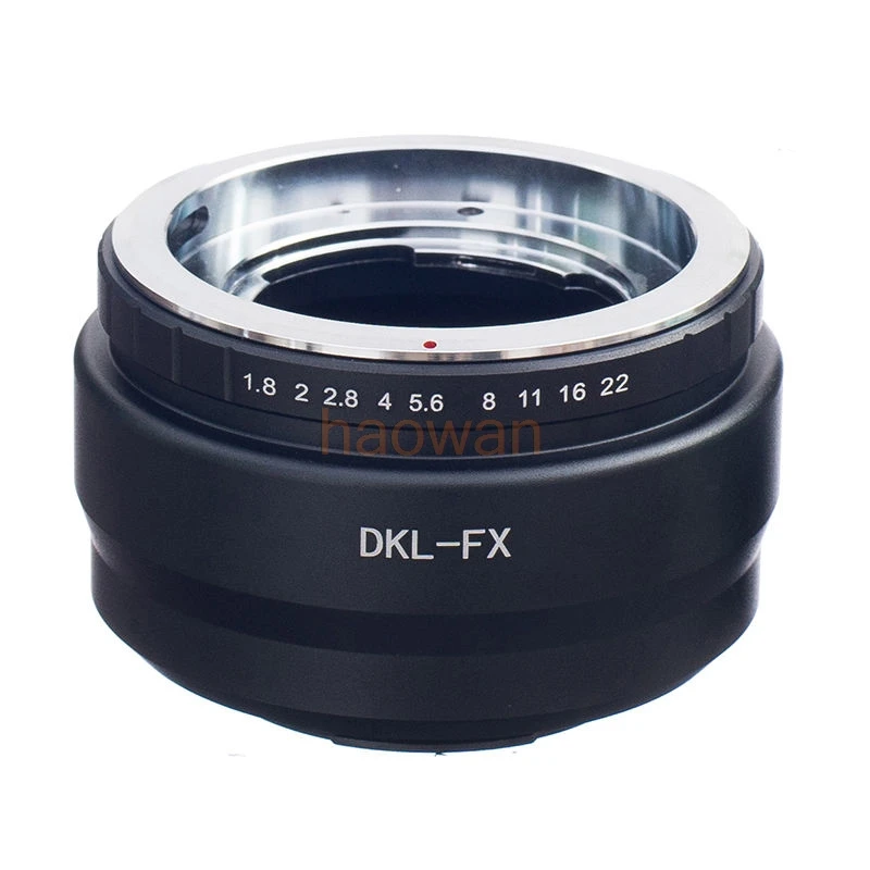 adapter ring for Voigtlander Regina Deckel DKL lens to Fujifilm fuji FX X-E2/X-E1/X-Pro1/X-M1/X-A2/X-A1/X-T1 xpro2 camera