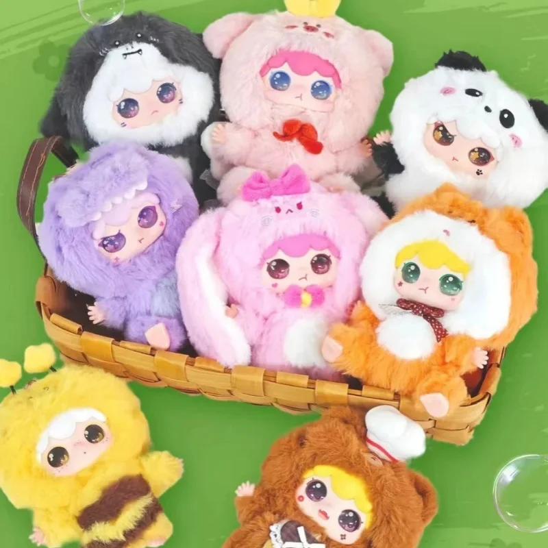 

Spot Kimipapa Animal Series, плюшевая слепая коробка, сумка, плюшевая фигурка куклы, милая коллекционная подарочная сумка, очаровательный орнамент, сувениры ручной работы