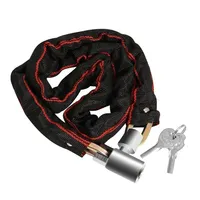 Bicycle lock thickened and lengthened anti-theft chain lock bicycle electric vehicle password protected mountain bike lock
