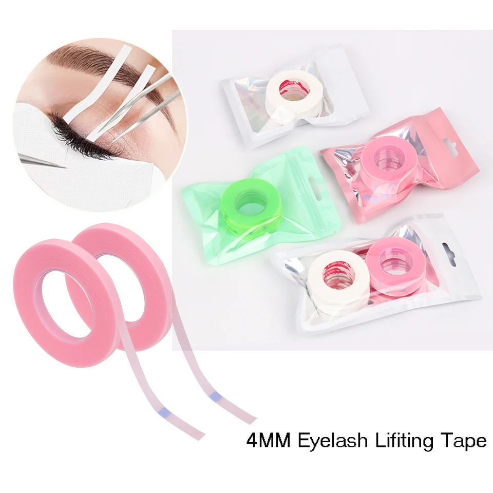 5/10 Rolls Eyelash Lifting Tape Breathable Medical  Tapes Eyelash Extension 4mm Narrow Adhesive Tape Lash Lifting Tapes Tools