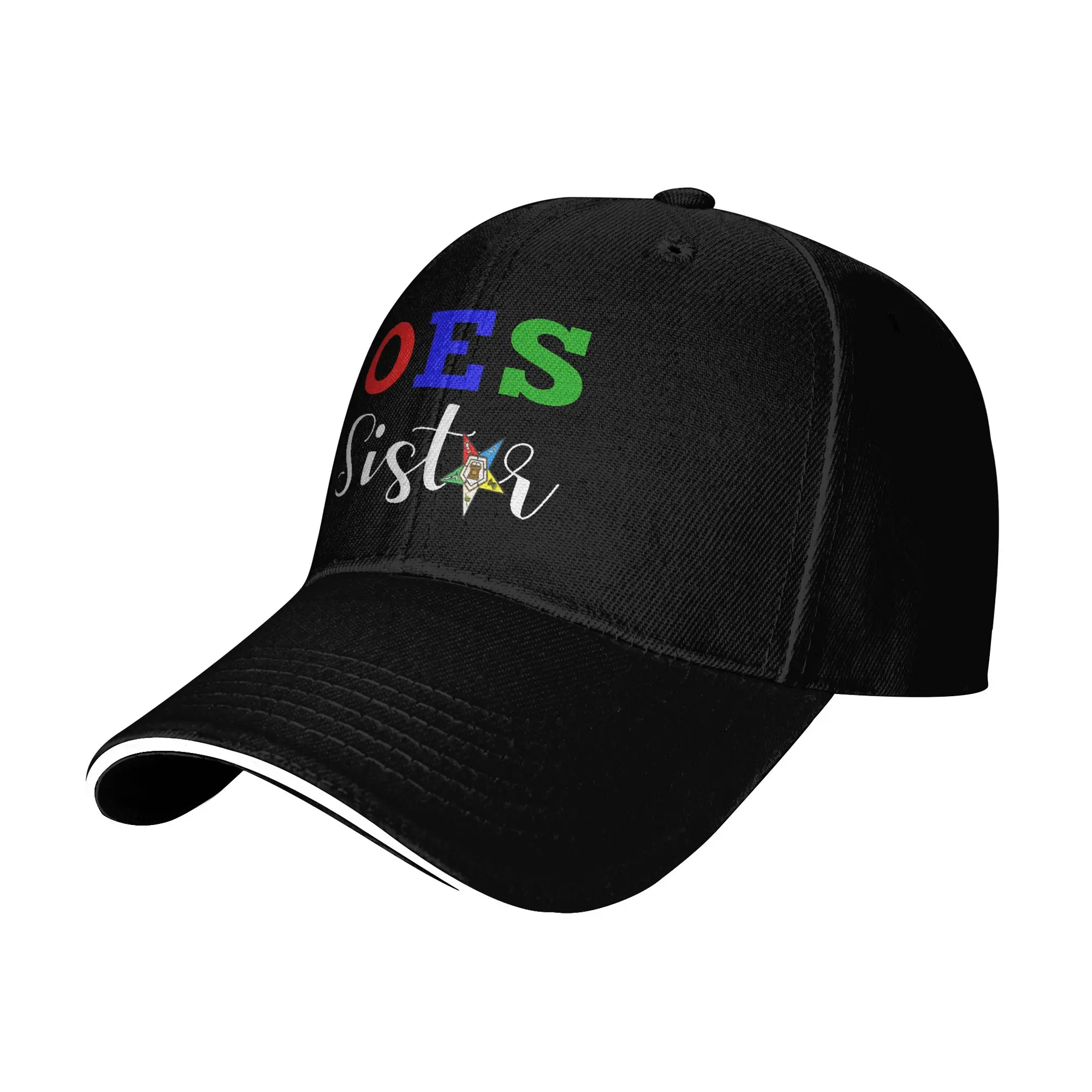 OES Order of the Eastern Star Sistar Sisterhood Sun Baseball Cap y2k Cute Trucker Hat For Female Male Outdoor Gym Snapback Cap