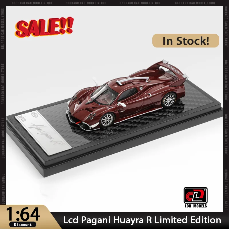 new-in-stock-lcd-1-64-pagani-huayra-r-limited-edition-alloy-diecast-car-model-collection-diecast-ornaments-custom-toys-kids-toys