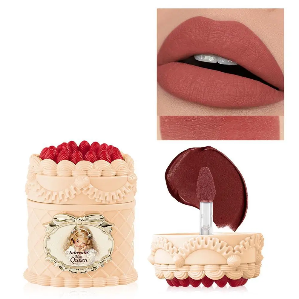 batom-matte-soft-mist-sweetheart-cake-gloss-labial-A-prova-d'agua-de-longa-duracao-com-efeito-morango-maquiagem-feminina