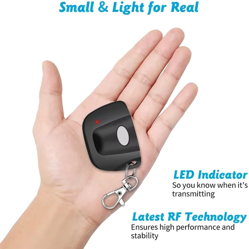 ABJF-2 Pack Multicode Gate Opener Remote For Linear Multicode Garage 3070 Garage Door Opener