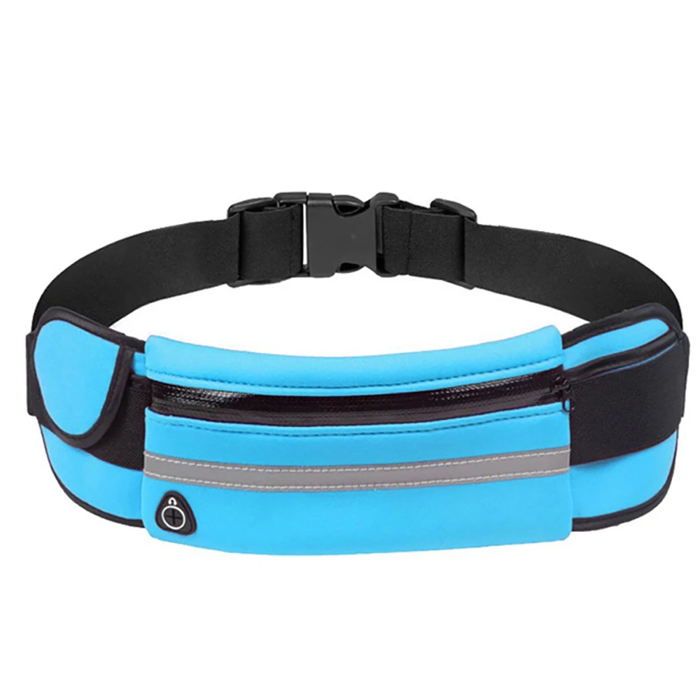 Running Belt Waist Bag with Water Bottle Holder Sports Fanny Pack Women Men Hydration Phone Holder Pouch