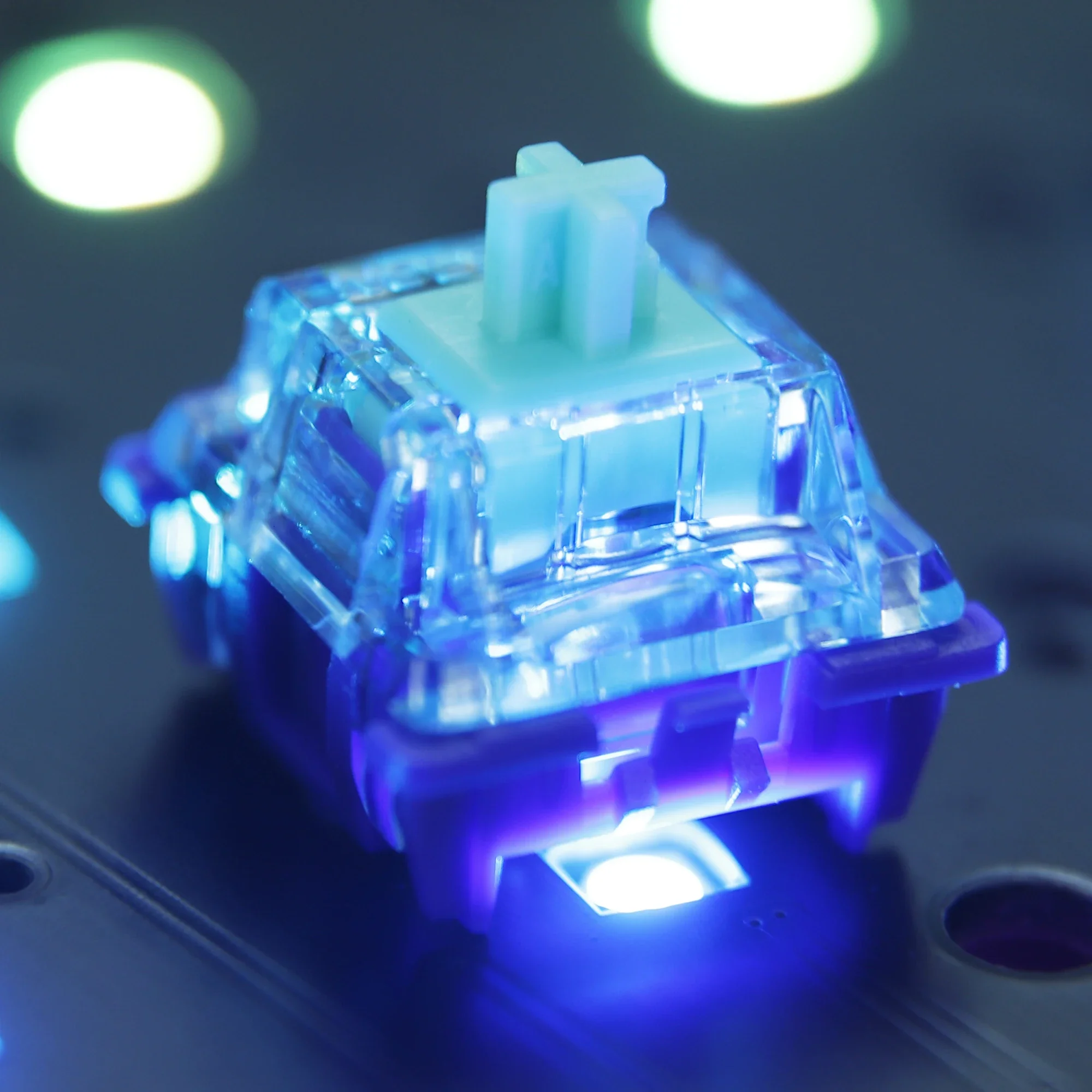 

Nuphy Gateron Joint 5 pin V4 Gopolar Azure Dragon Switches Tactile Switches Operating 63g Bottom 67g Custom Aqua Dragon Switches