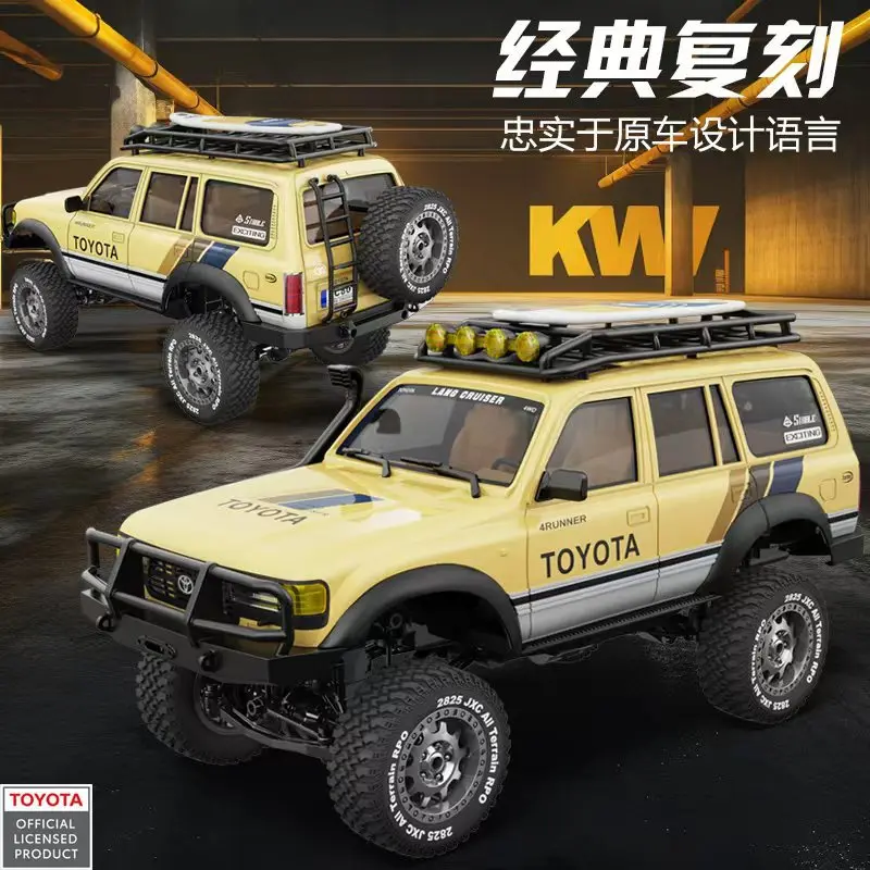 

Новое поступление, полномасштабный внедорожный альпинистский автомобиль с дистанционным управлением, LC80, радиоуправляемая модель игрушки, авторизованный прецизионный миниатюрный автомобиль для взрослых